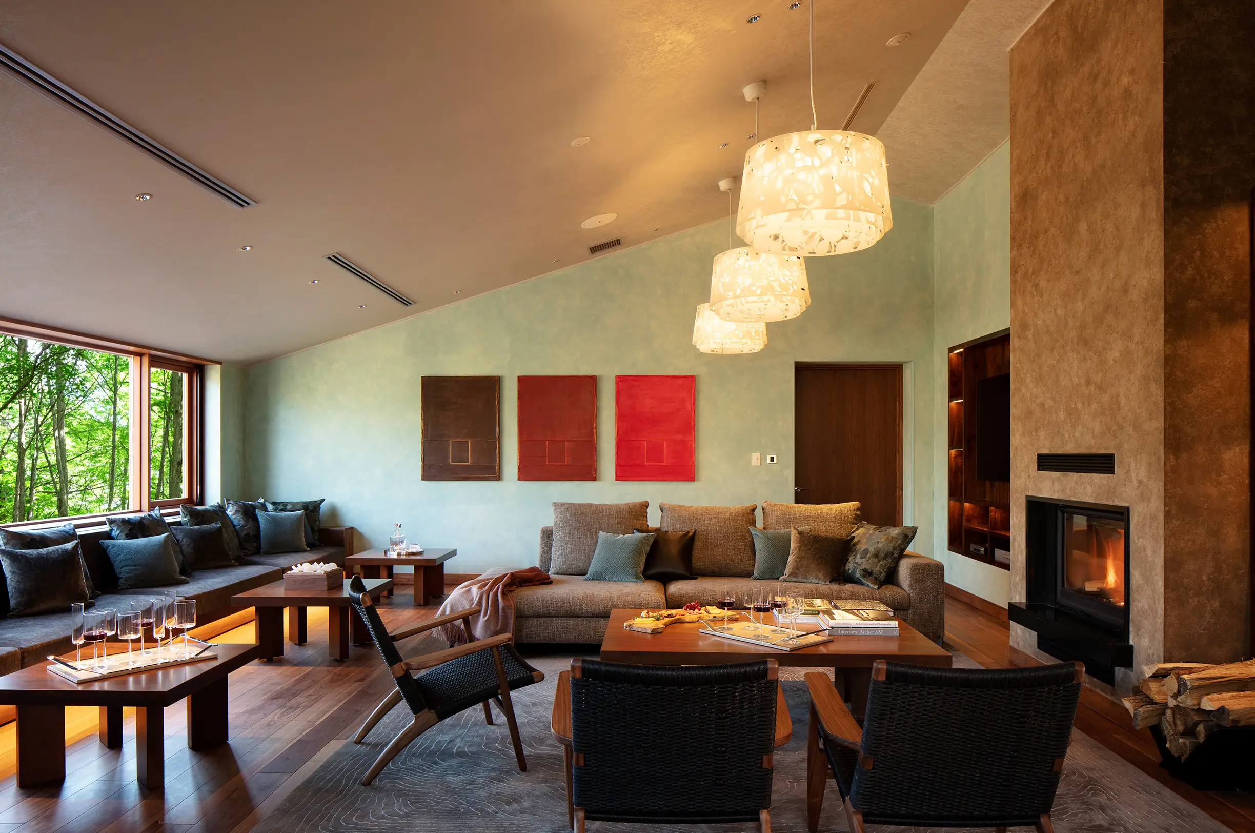 写真:ヨコブキヴィラ キカフのリビング