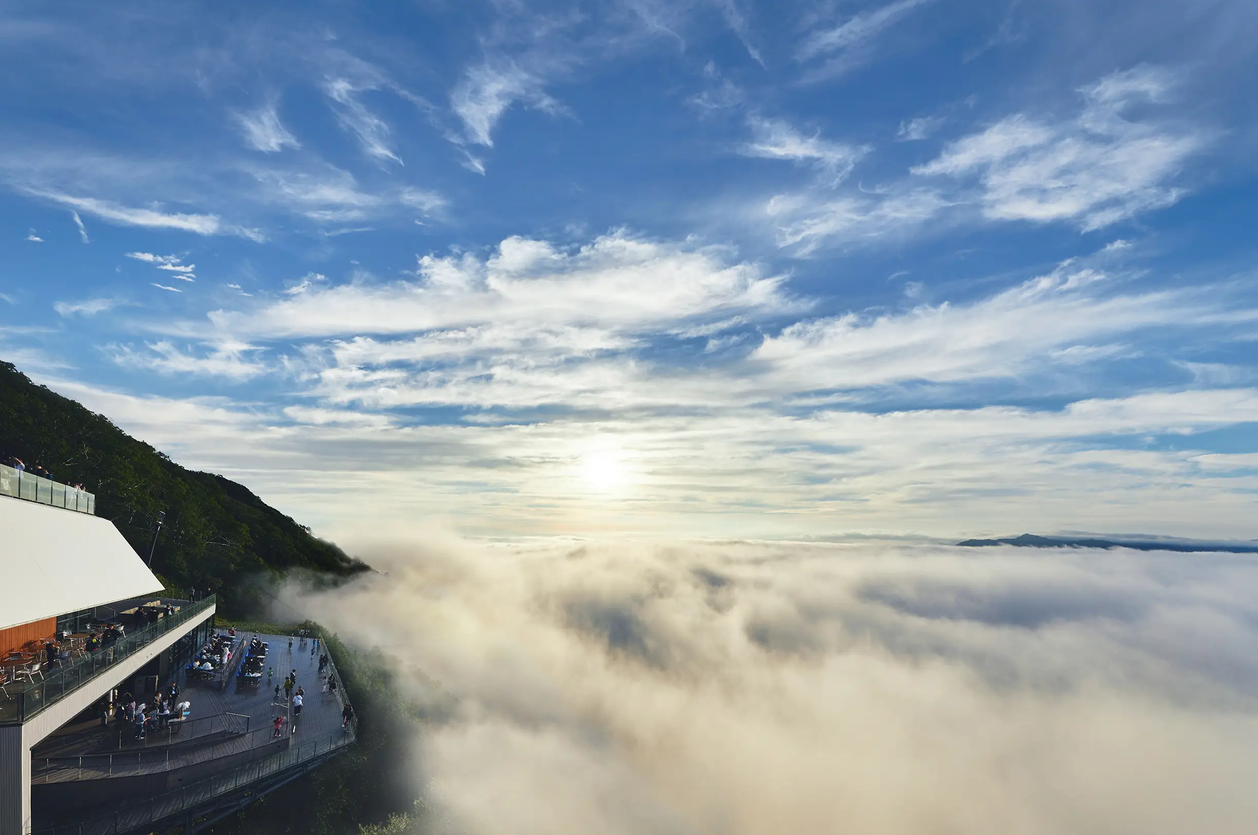 写真：雲海テラス