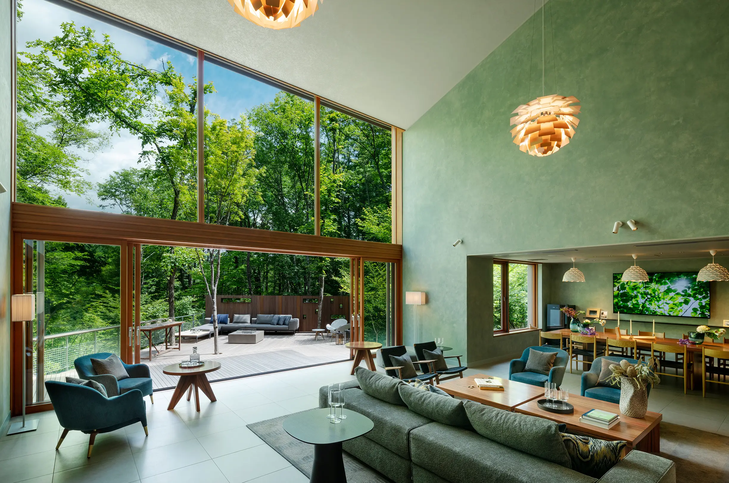 写真:ヨコブキヴィラ ソウラのリビング