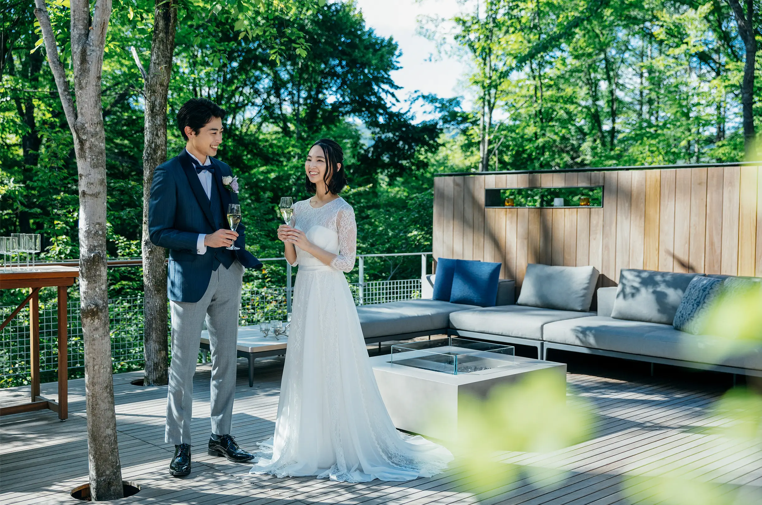 写真:ヨコブキヴィラ ソウラのテラス