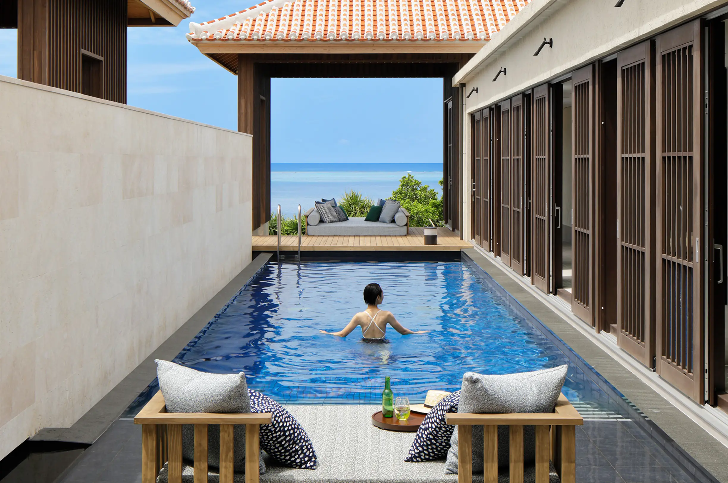 写真：プライベートプール