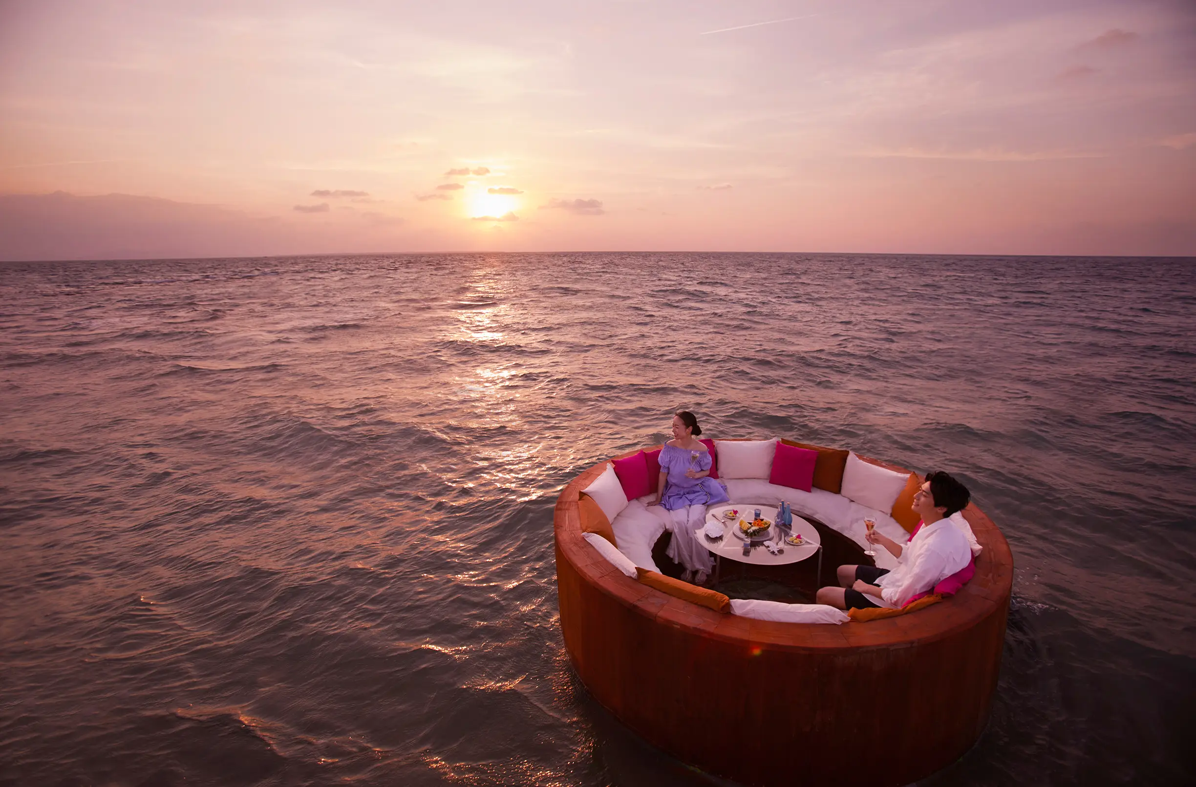 写真:リゾナーレ小浜島のビーチ