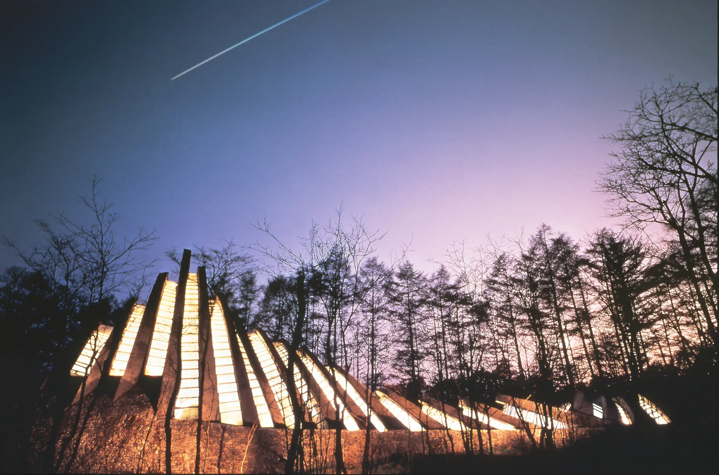 写真：石の教会 内村鑑三記念堂 外観