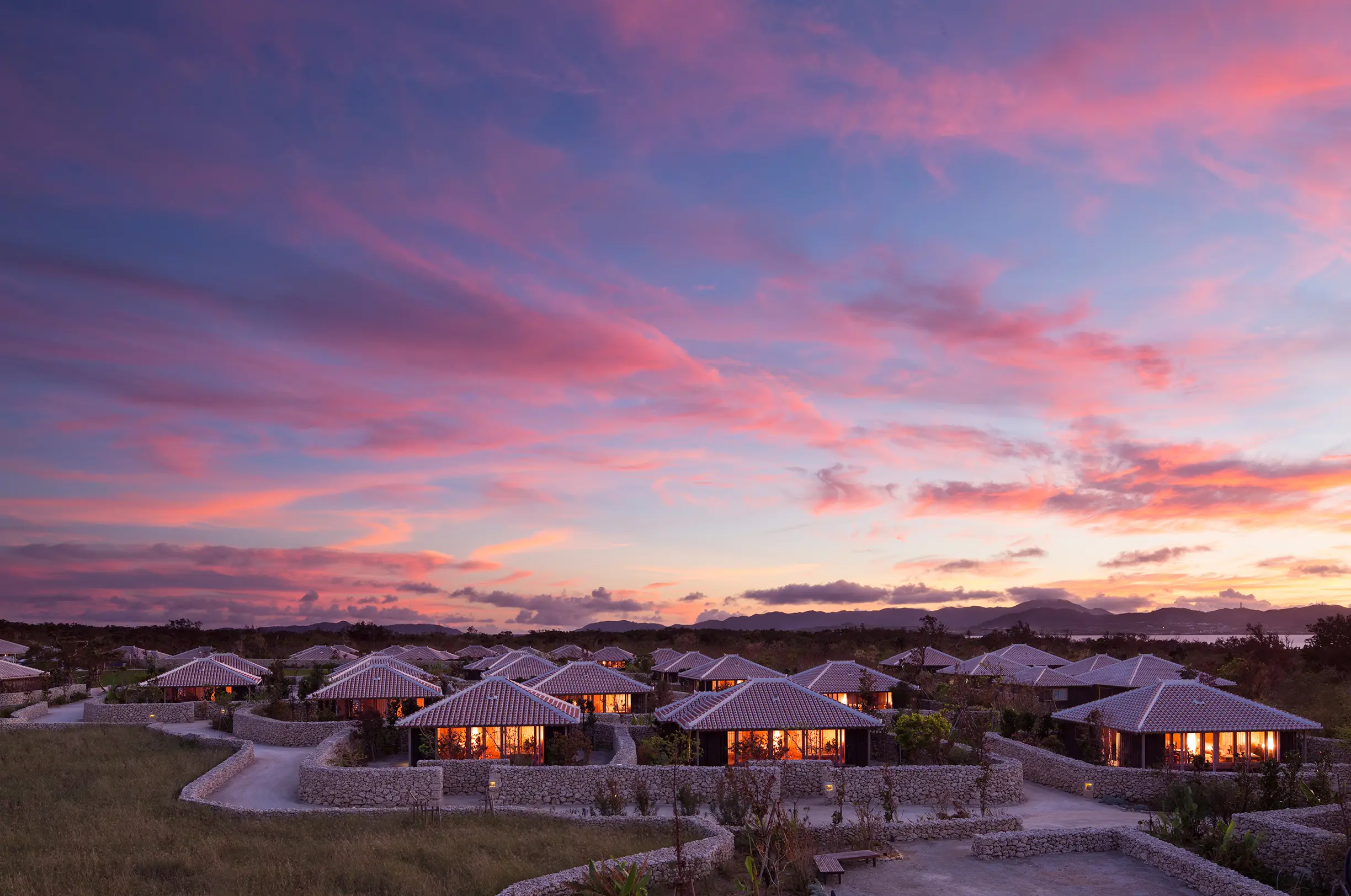 写真：竹富島の風景