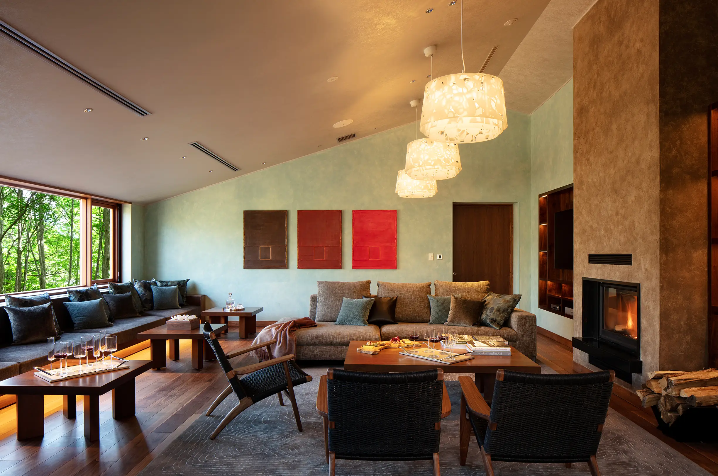 写真：ヨコブキヴィラ キカフ リビング